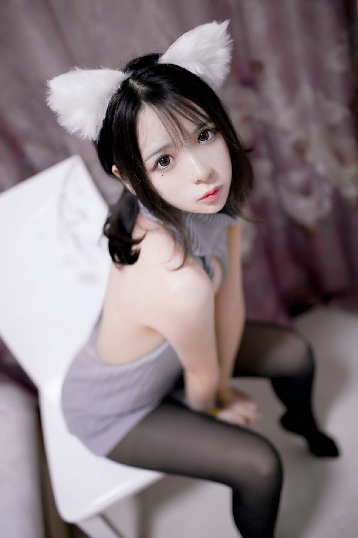 图片[11]-[Cosplay]疯猫ss -露背毛衣 – COSPLAY-御萝部落