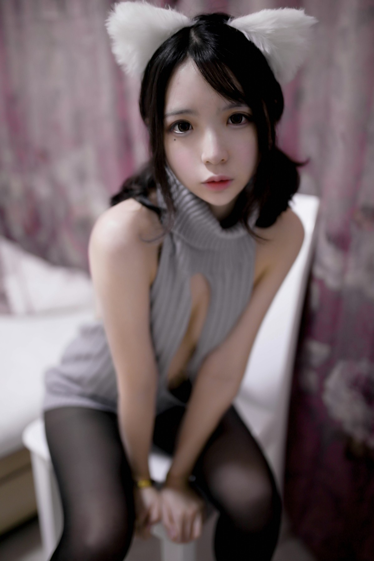 图片[13]-[Cosplay]疯猫ss -露背毛衣 – COSPLAY-御萝部落