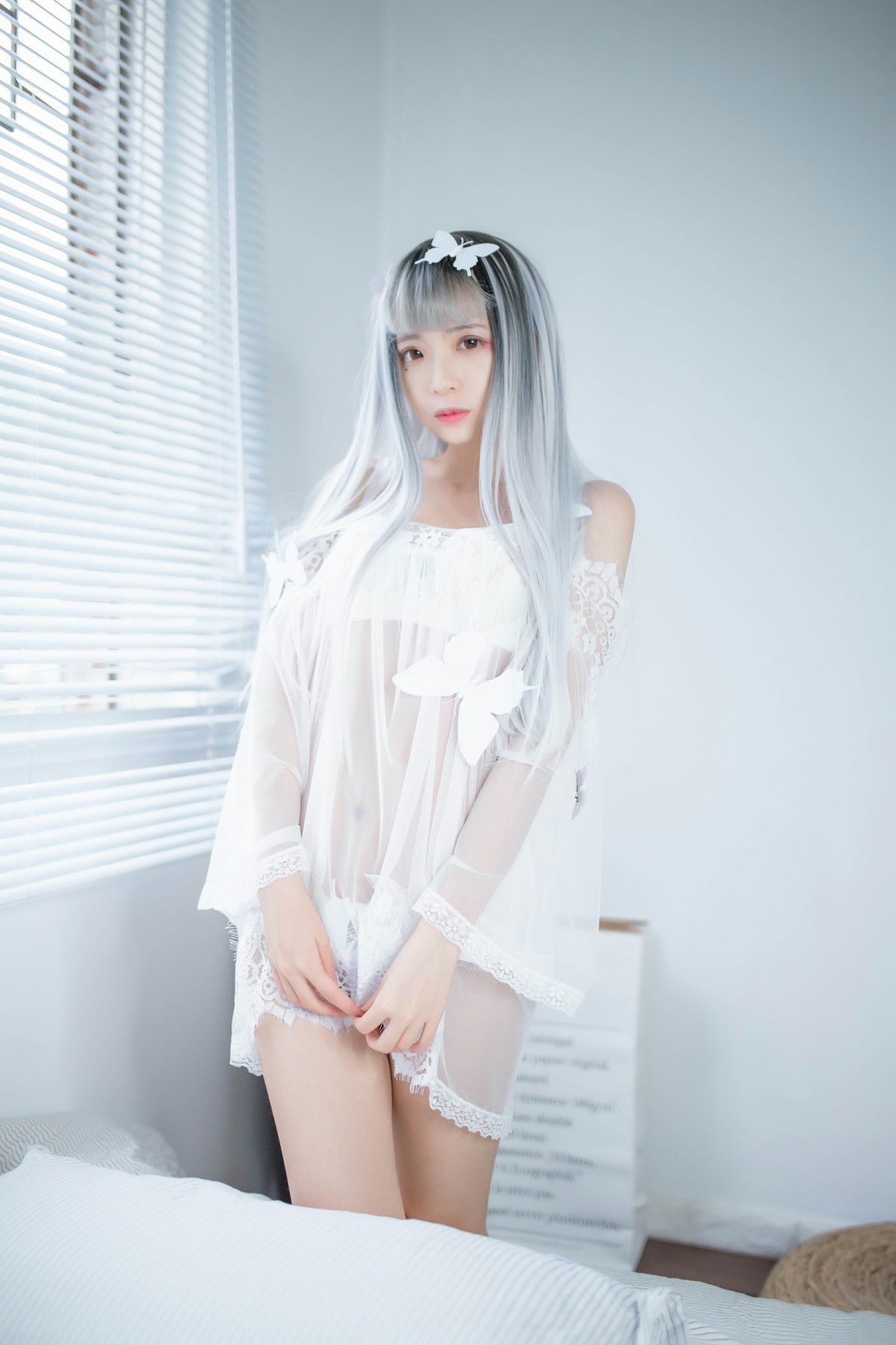 图片[16]-[Cosplay]疯猫ss -透明白沙 – COSPLAY-御萝部落