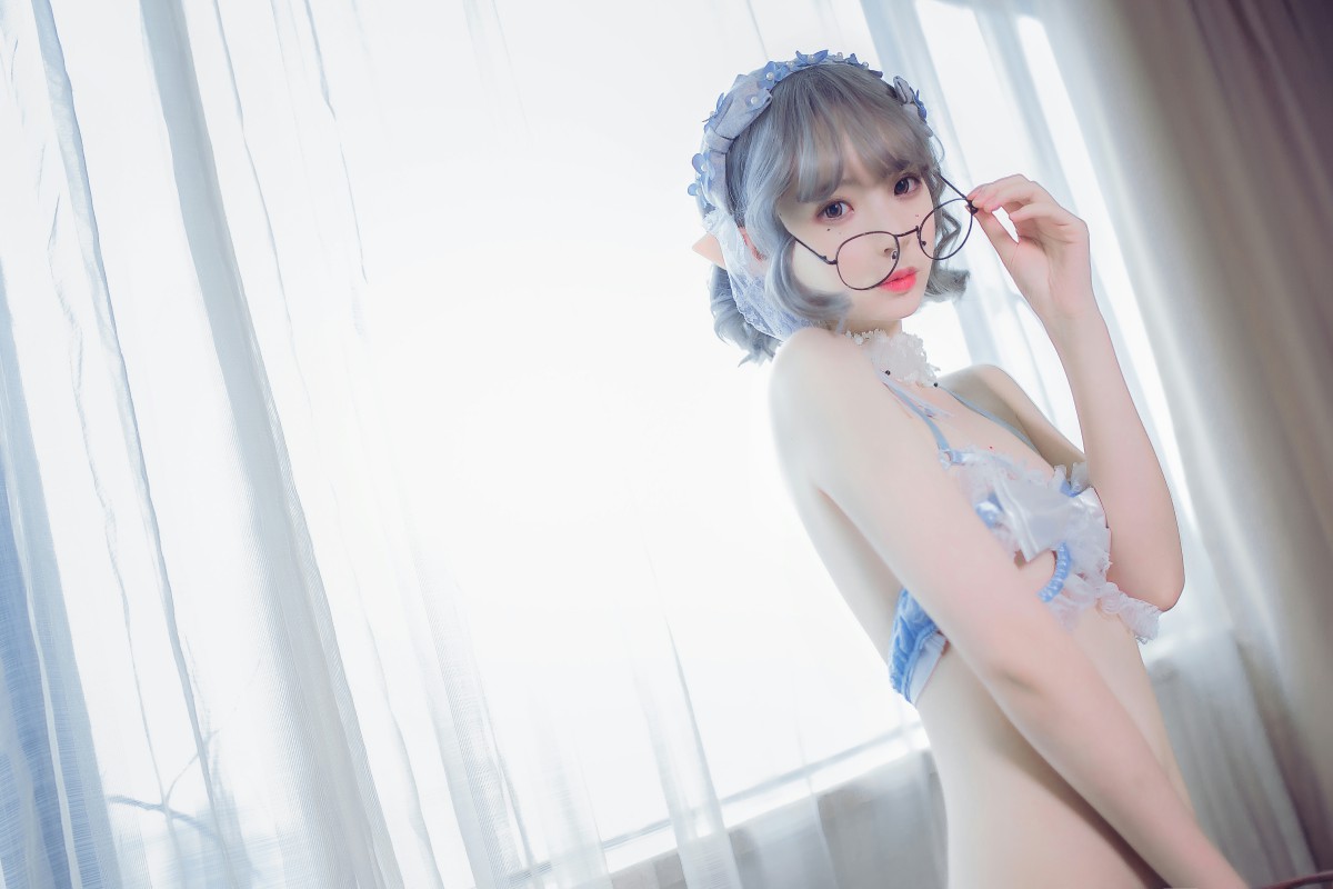 图片[3]-[Cosplay]疯猫ss – 蓝色精灵 – COSPLAY-御萝部落