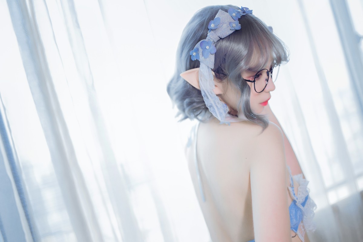 图片[4]-[Cosplay]疯猫ss – 蓝色精灵 – COSPLAY-御萝部落