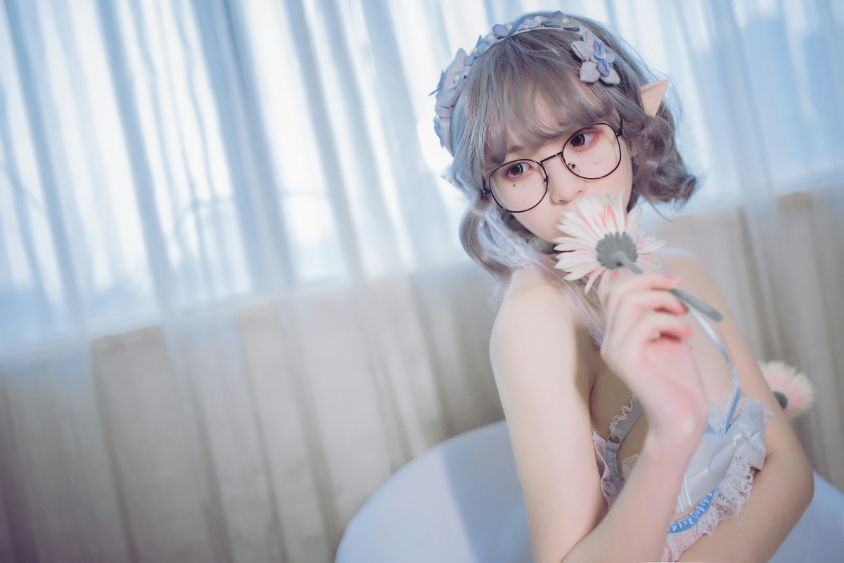 图片[15]-[Cosplay]疯猫ss – 蓝色精灵 – COSPLAY-御萝部落