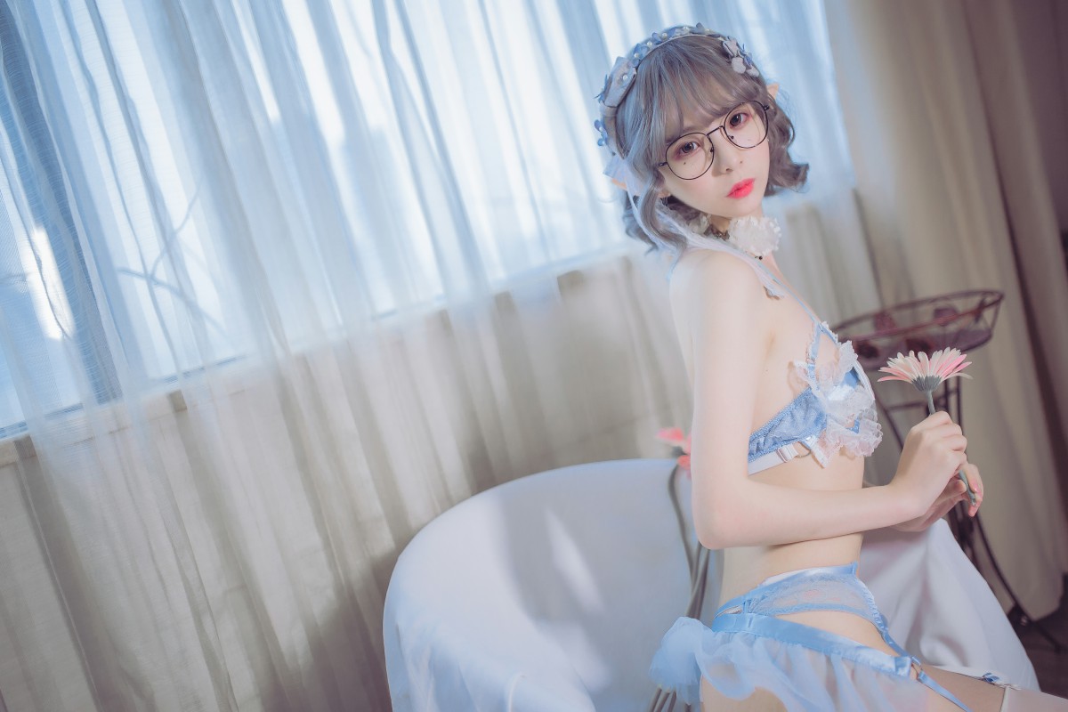 图片[16]-[Cosplay]疯猫ss – 蓝色精灵 – COSPLAY-御萝部落