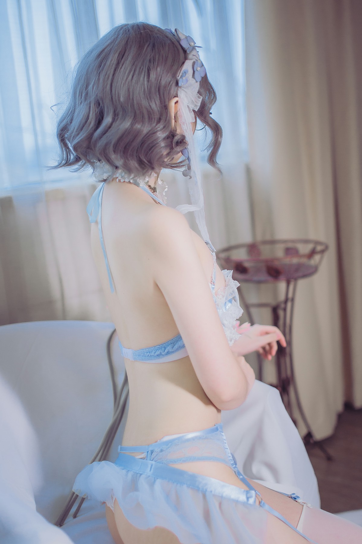 图片[19]-[Cosplay]疯猫ss – 蓝色精灵 – COSPLAY-御萝部落