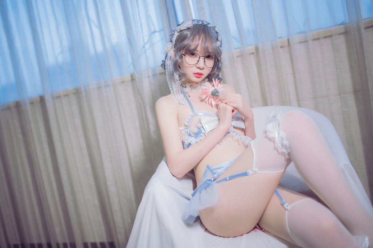 图片[22]-[Cosplay]疯猫ss – 蓝色精灵 – COSPLAY-御萝部落