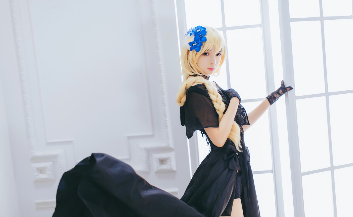 图片[5]-[Cosplay][网红少女]疯猫ss – 疯猫贞德礼装 – COSPLAY-御萝部落