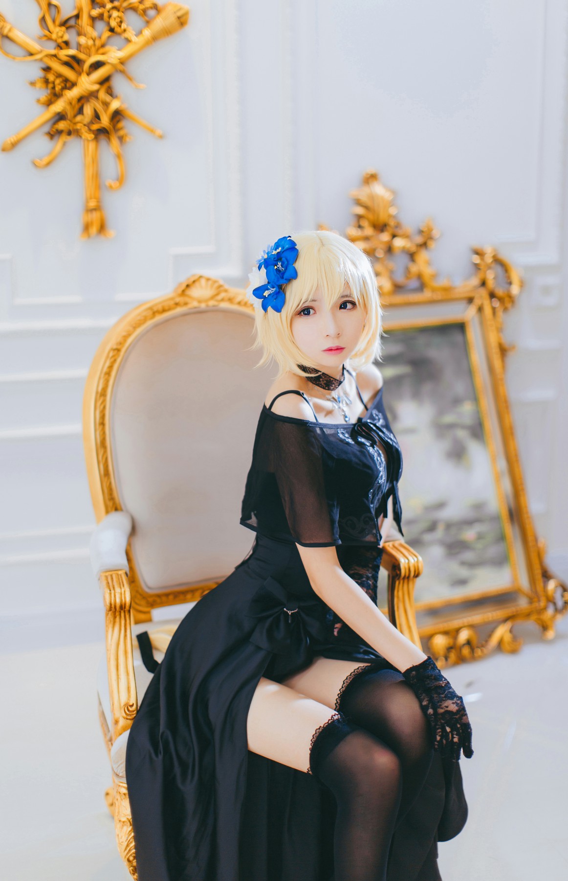 图片[7]-[Cosplay][网红少女]疯猫ss – 疯猫贞德礼装 – COSPLAY-御萝部落