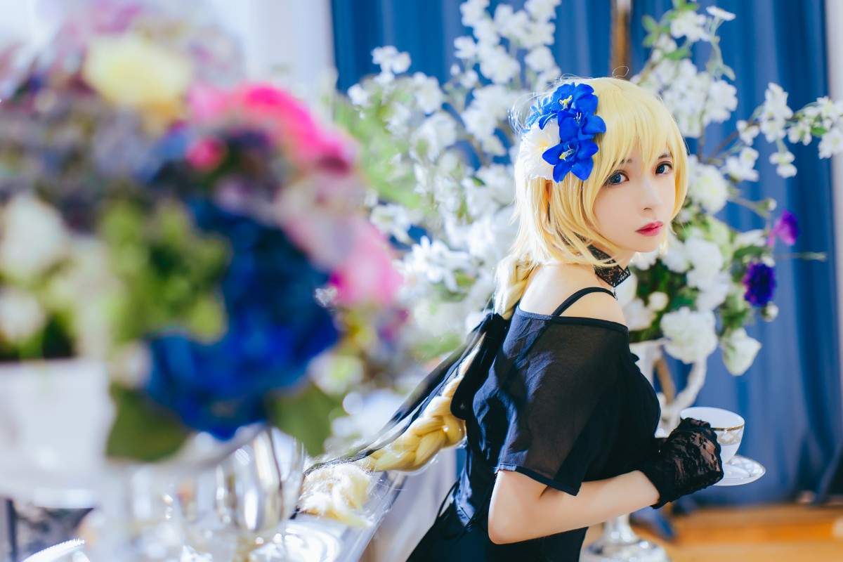 图片[9]-[Cosplay][网红少女]疯猫ss – 疯猫贞德礼装 – COSPLAY-御萝部落