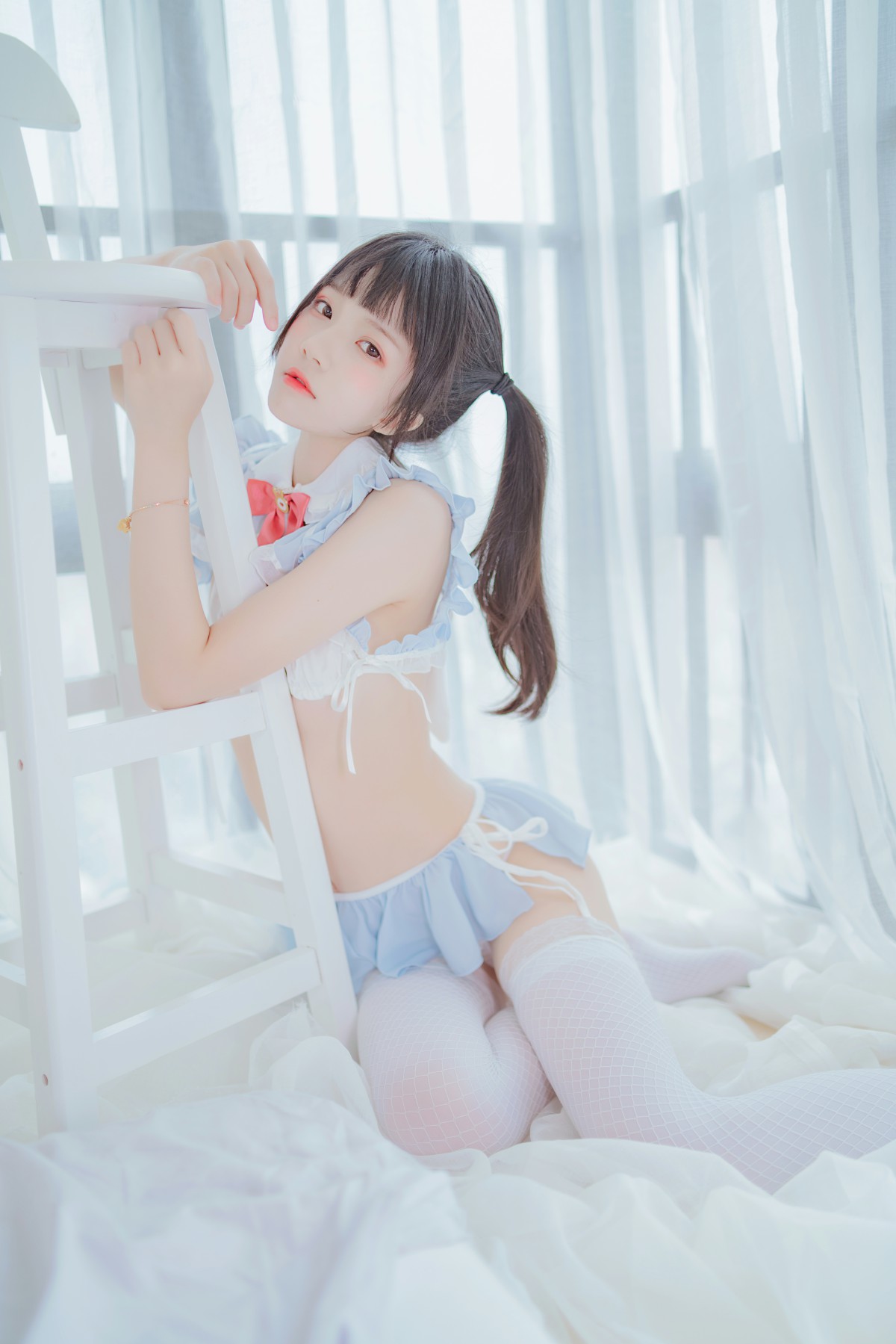 图片[5]-[Cosplay]桜桃喵 – 爱丽丝的兔子 – COSPLAY-御萝部落