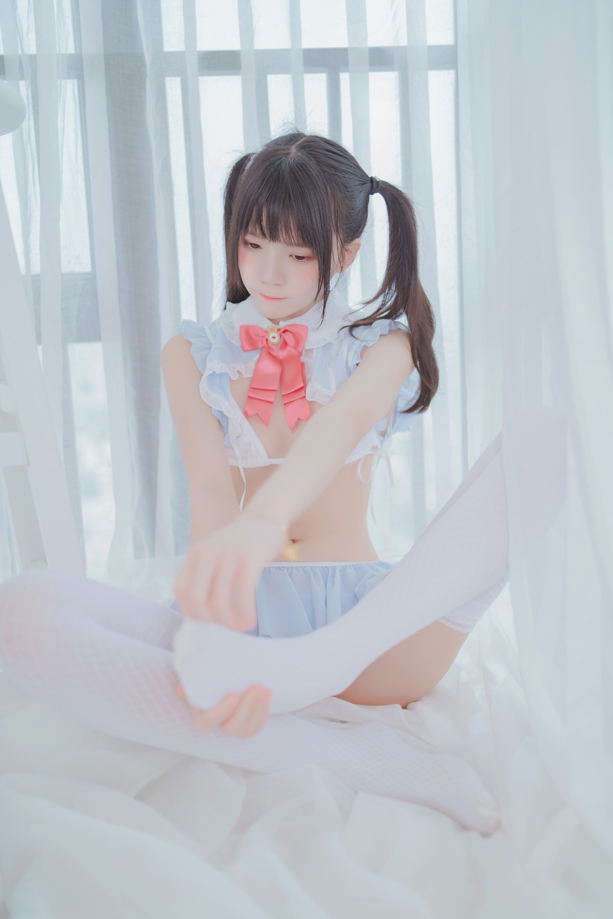 图片[11]-[Cosplay]桜桃喵 – 爱丽丝的兔子 – COSPLAY-御萝部落