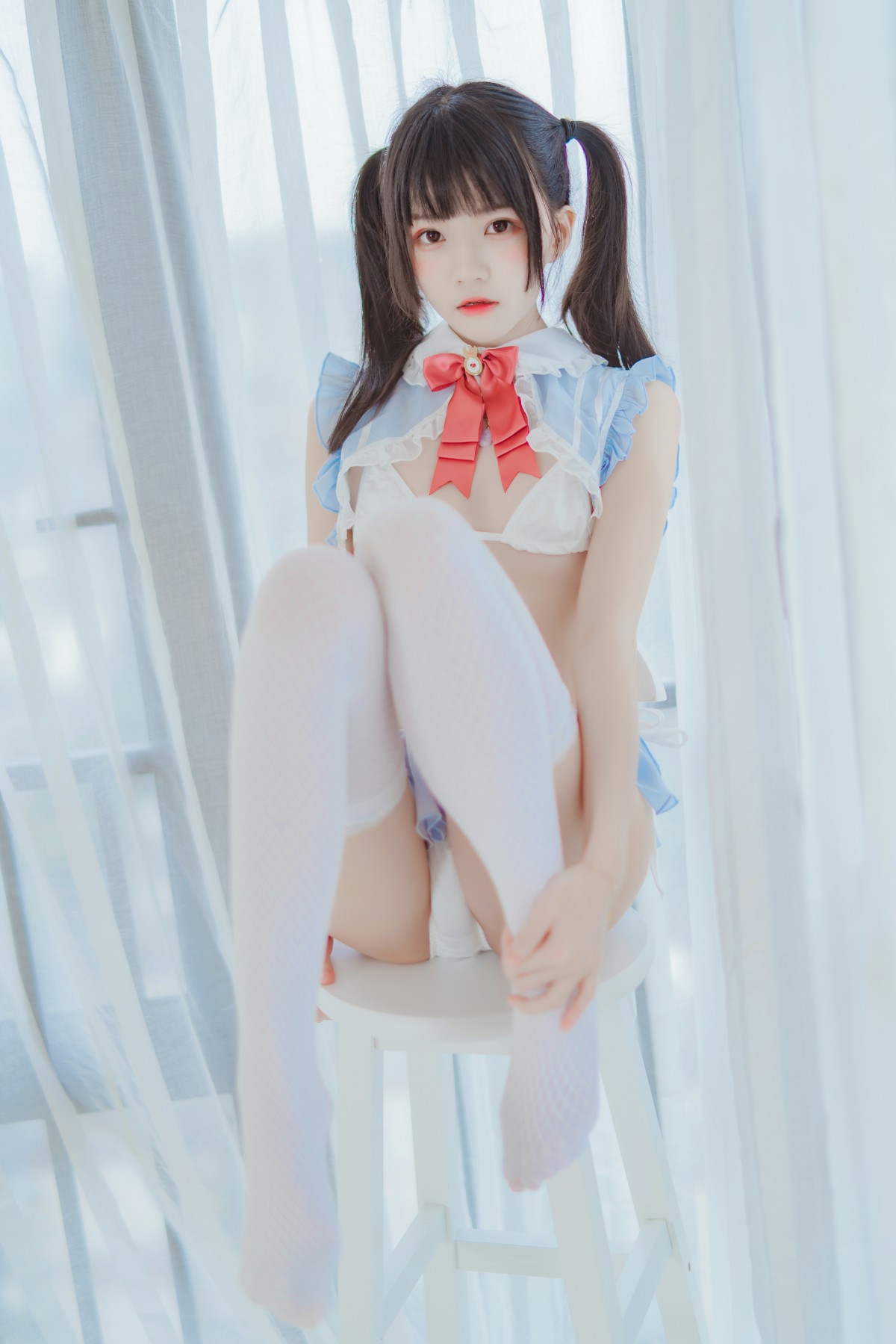 图片[50]-[Cosplay]桜桃喵 – 爱丽丝的兔子 – COSPLAY-御萝部落