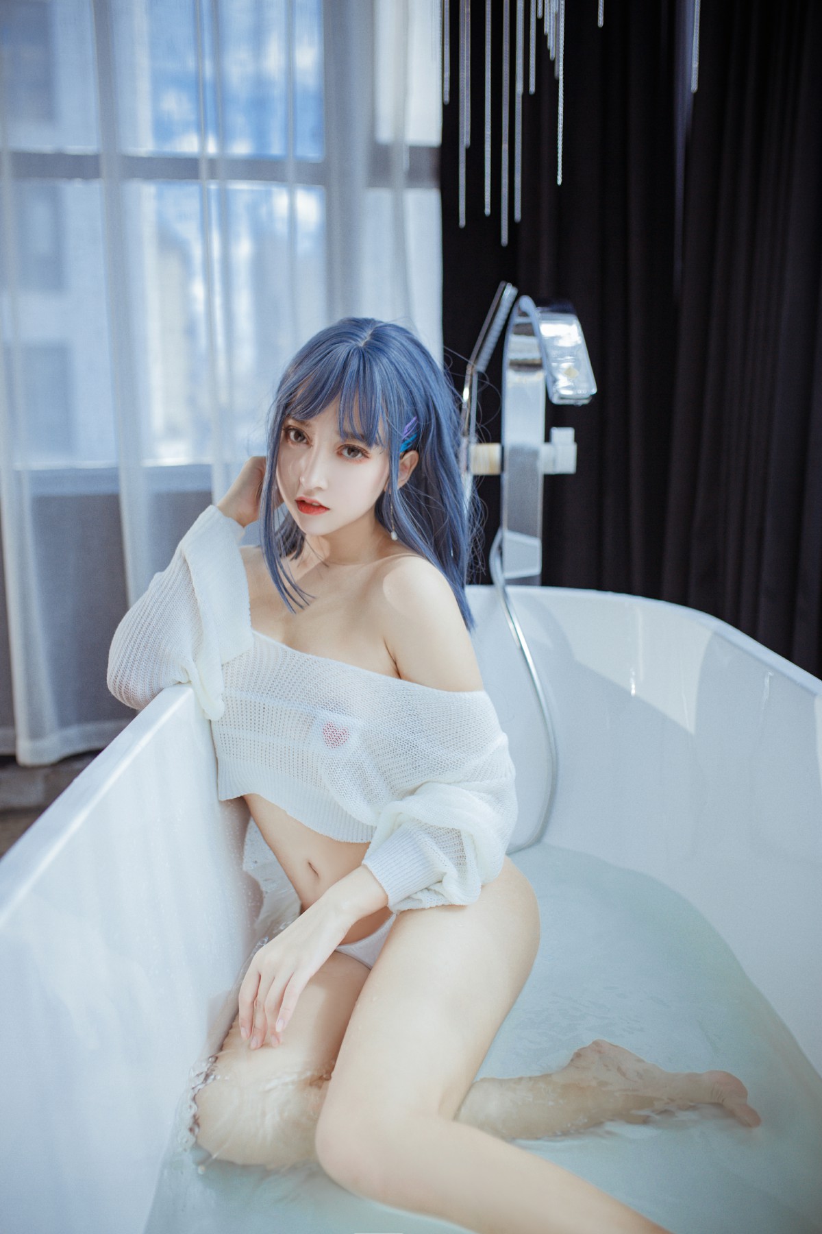 图片[14]-[Cosplay]过期米线线喵 – 浴缸 – COSPLAY-御萝部落