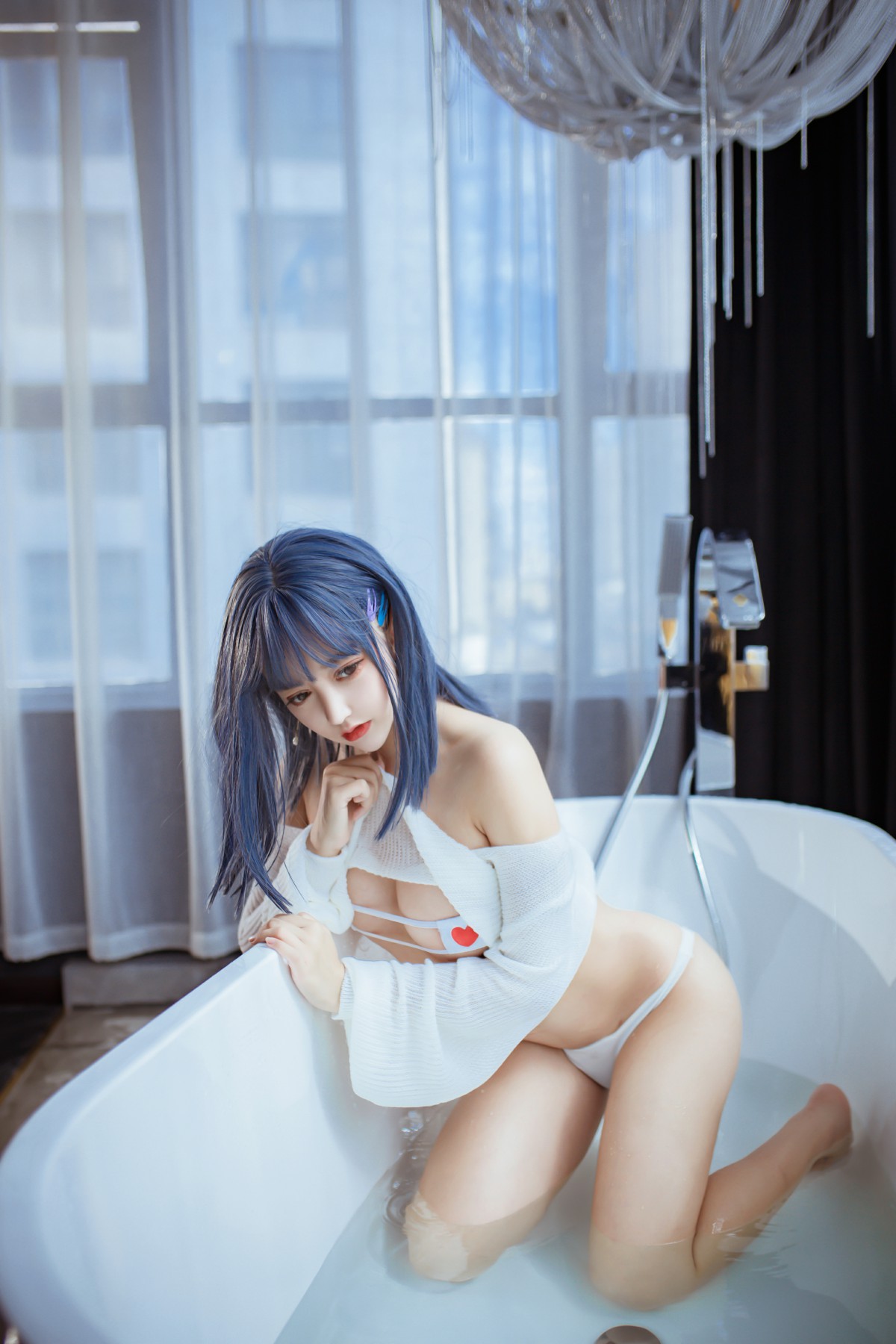 图片[15]-[Cosplay]过期米线线喵 – 浴缸 – COSPLAY-御萝部落