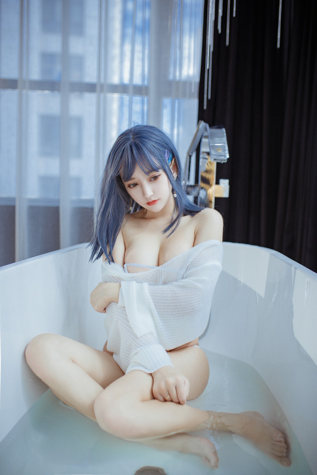 图片[16]-[Cosplay]过期米线线喵 – 浴缸 – COSPLAY-御萝部落