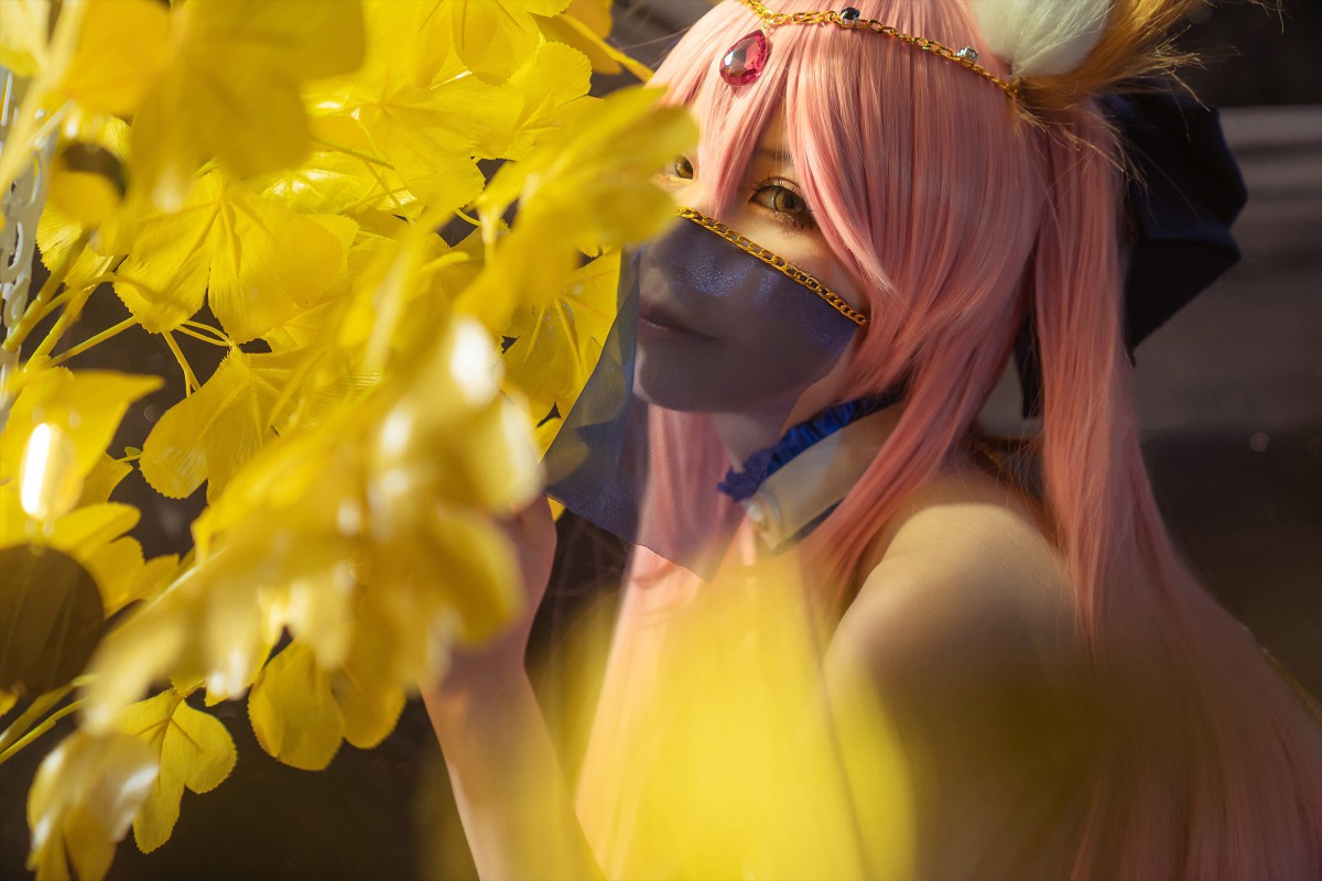 图片[15]-[Cosplay]Fate 玉藻前 舞娘泳装 – COSPLAY-御萝部落