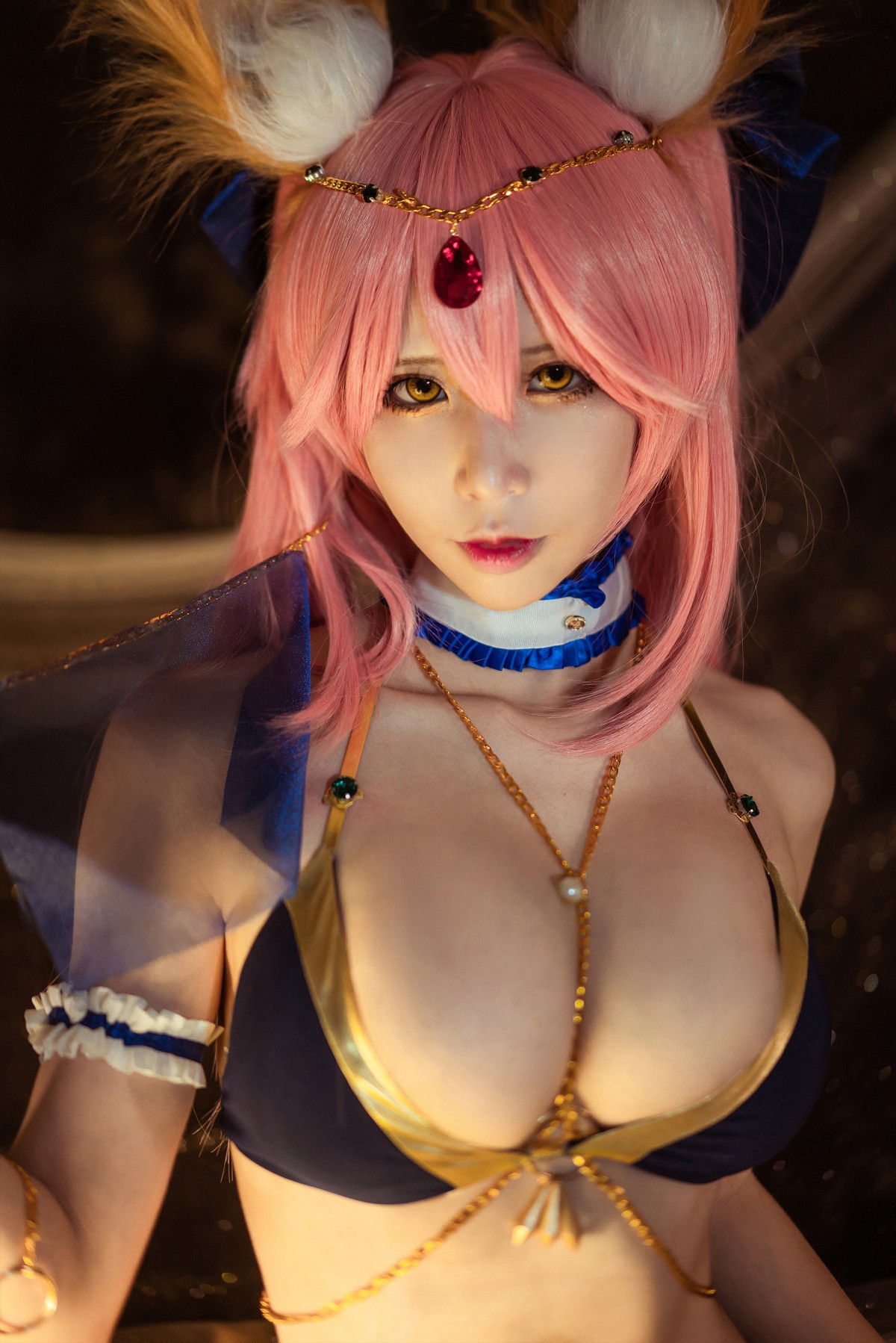 图片[17]-[Cosplay]Fate 玉藻前 舞娘泳装 – COSPLAY-御萝部落