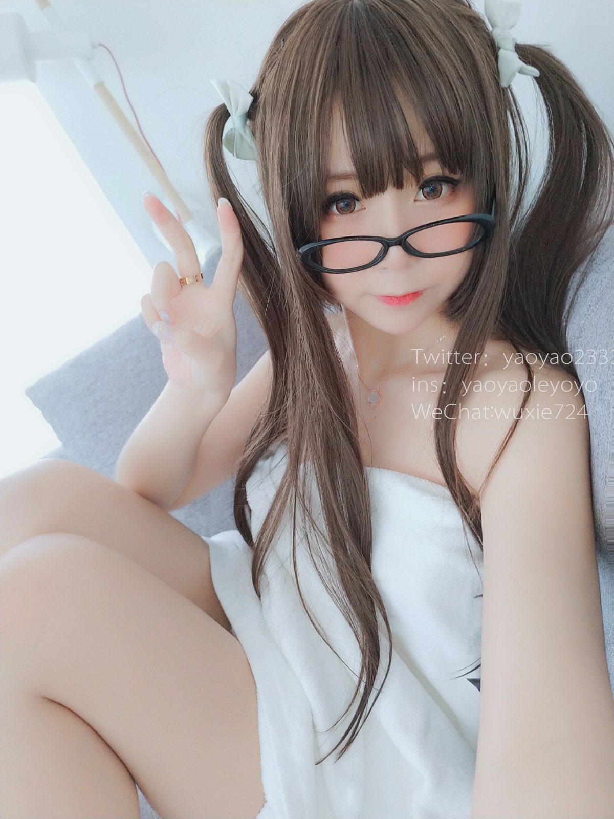 图片[9]-软妹摇摇乐 – 浴巾篇 – COSPLAY-御萝部落