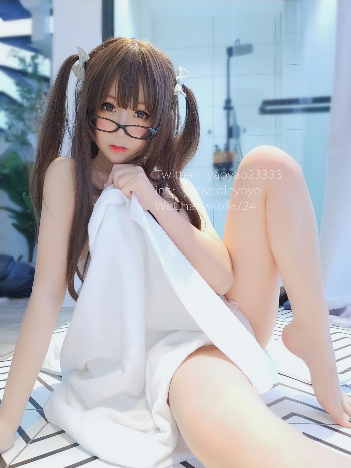 图片[10]-软妹摇摇乐 – 浴巾篇 – COSPLAY-御萝部落