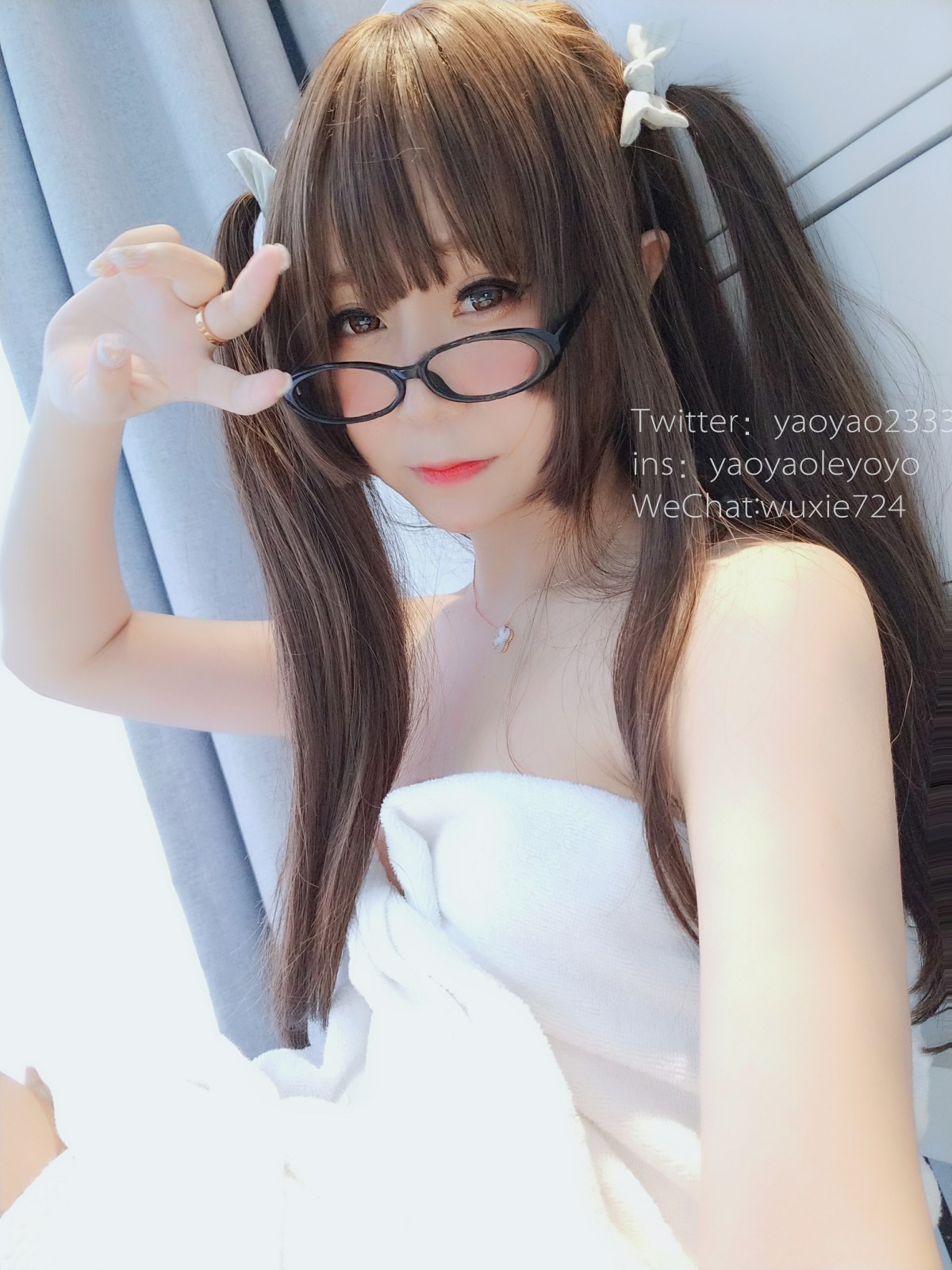 图片[23]-软妹摇摇乐 – 浴巾篇 – COSPLAY-御萝部落