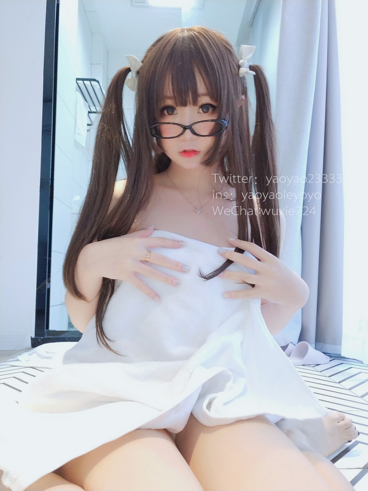 图片[32]-软妹摇摇乐 – 浴巾篇 – COSPLAY-御萝部落