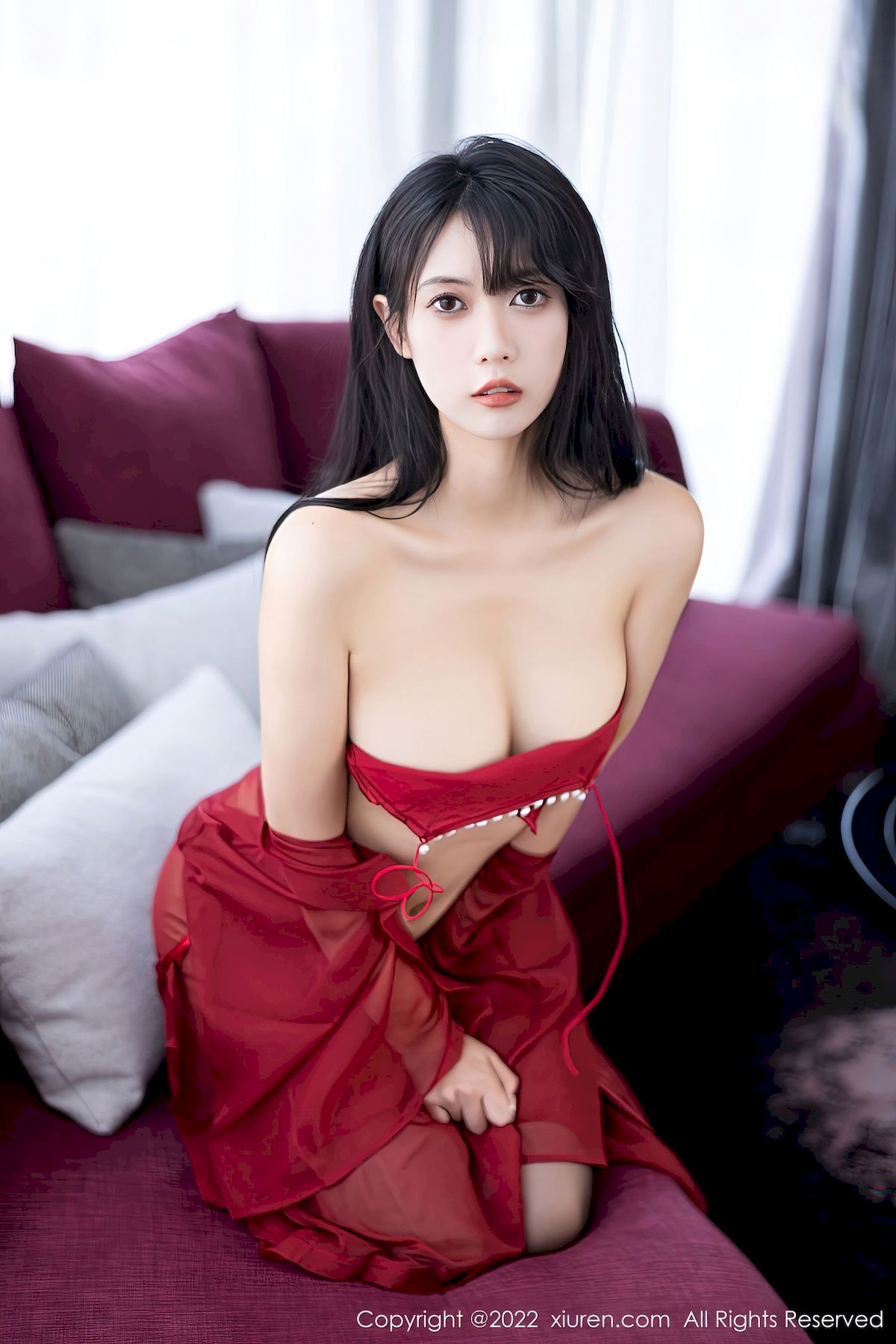 林子遥 - 红黑两套服饰+曼妙身姿性感写真