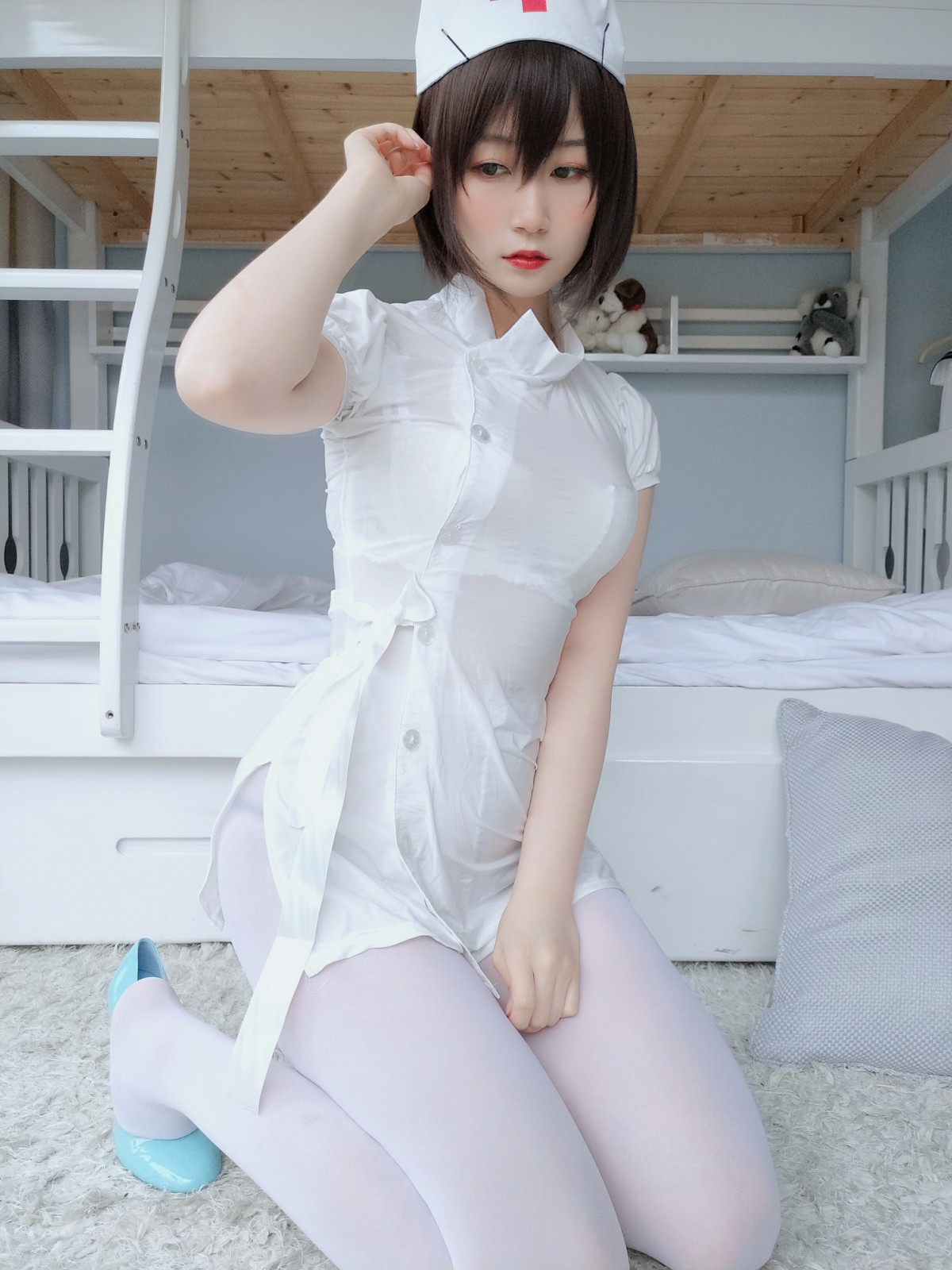 图片[50]-Coser小姐姐白银 – 白丝小护士 – COSPLAY-御萝部落