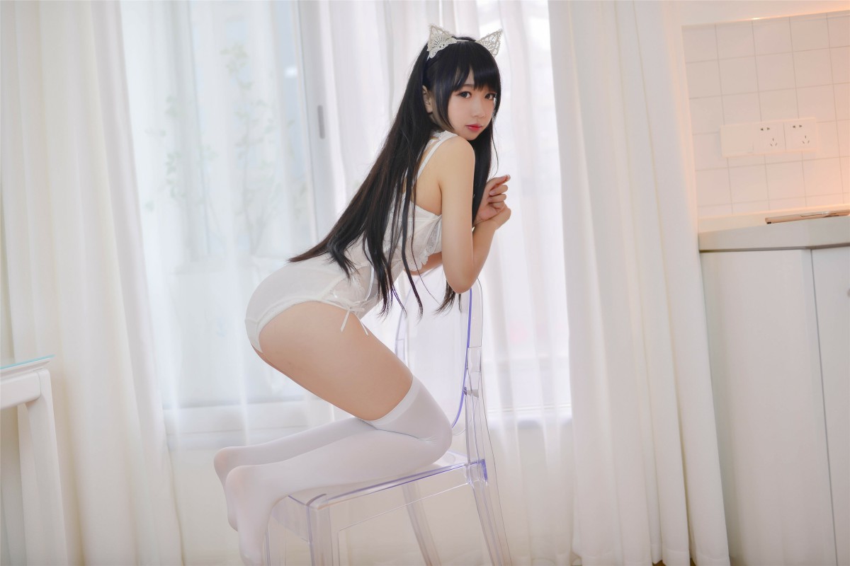 图片[16]-Cos小姐姐雪琪 – 猫系少女白猫 – COSPLAY-御萝部落