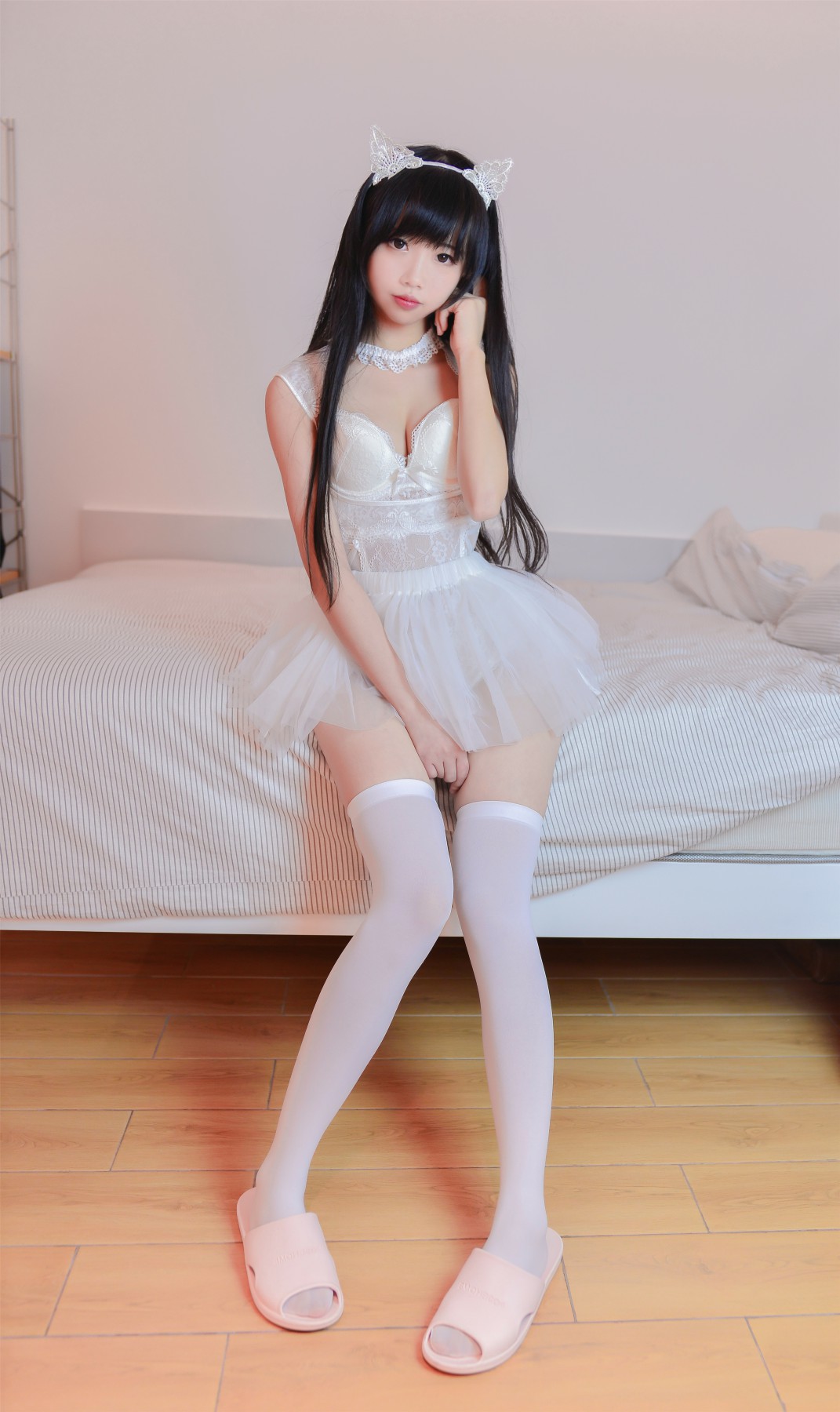 图片[31]-Cos小姐姐雪琪 – 猫系少女白猫 – COSPLAY-御萝部落