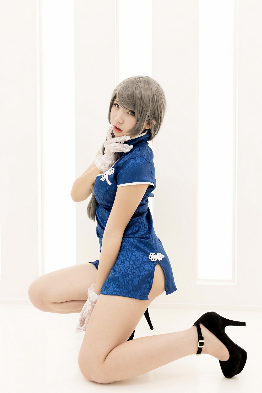 图片[10]-中華娘娘之Blue蓝色旗袍与美腿高跟 – COSPLAY-御萝部落