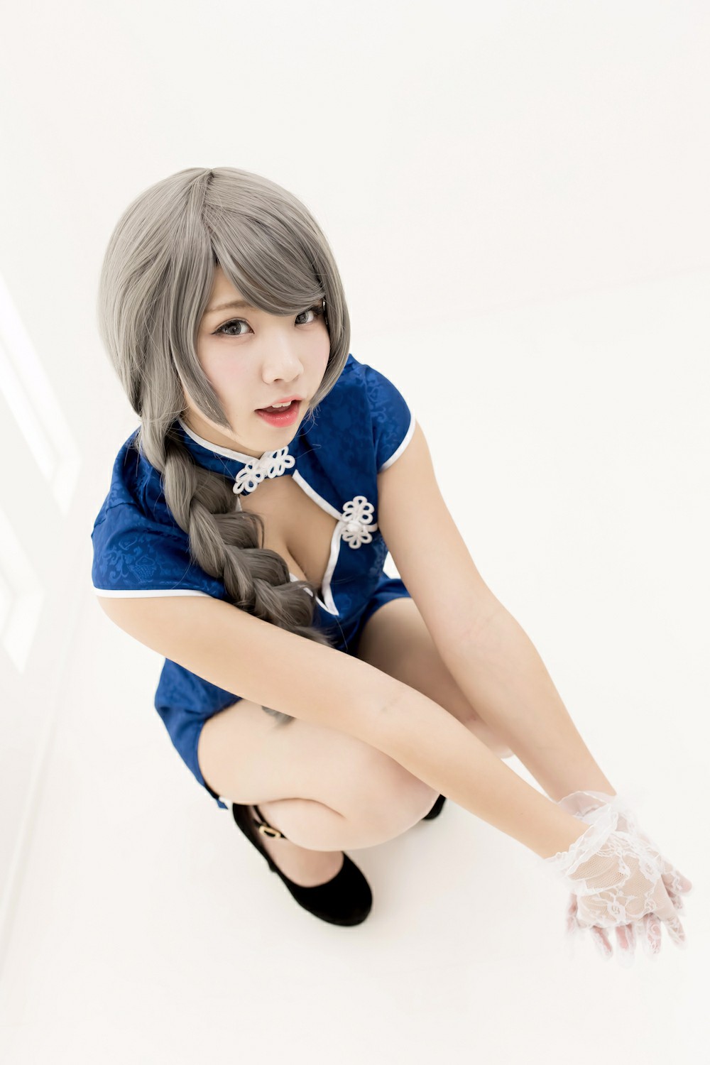 图片[14]-中華娘娘之Blue蓝色旗袍与美腿高跟 – COSPLAY-御萝部落