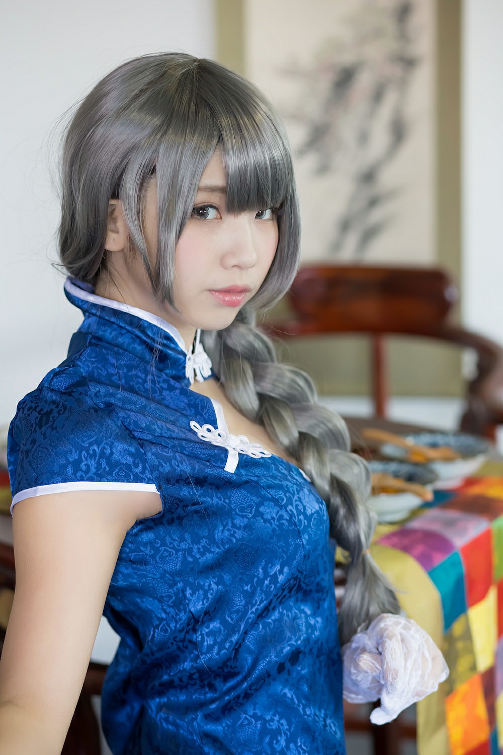 图片[30]-中華娘娘之Blue蓝色旗袍与美腿高跟 – COSPLAY-御萝部落