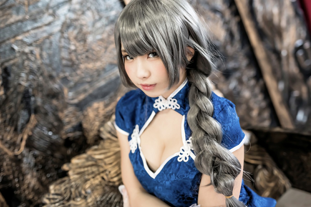 图片[51]-中華娘娘之Blue蓝色旗袍与美腿高跟 – COSPLAY-御萝部落