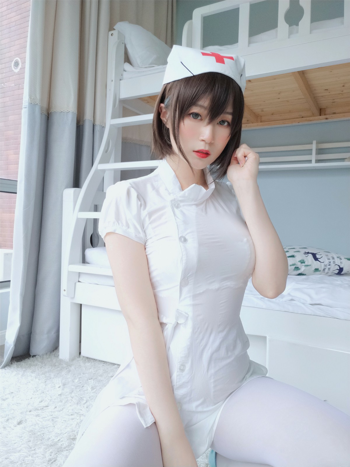 图片[4]-Coser小姐姐白银 – 白丝小护士 – COSPLAY-御萝部落