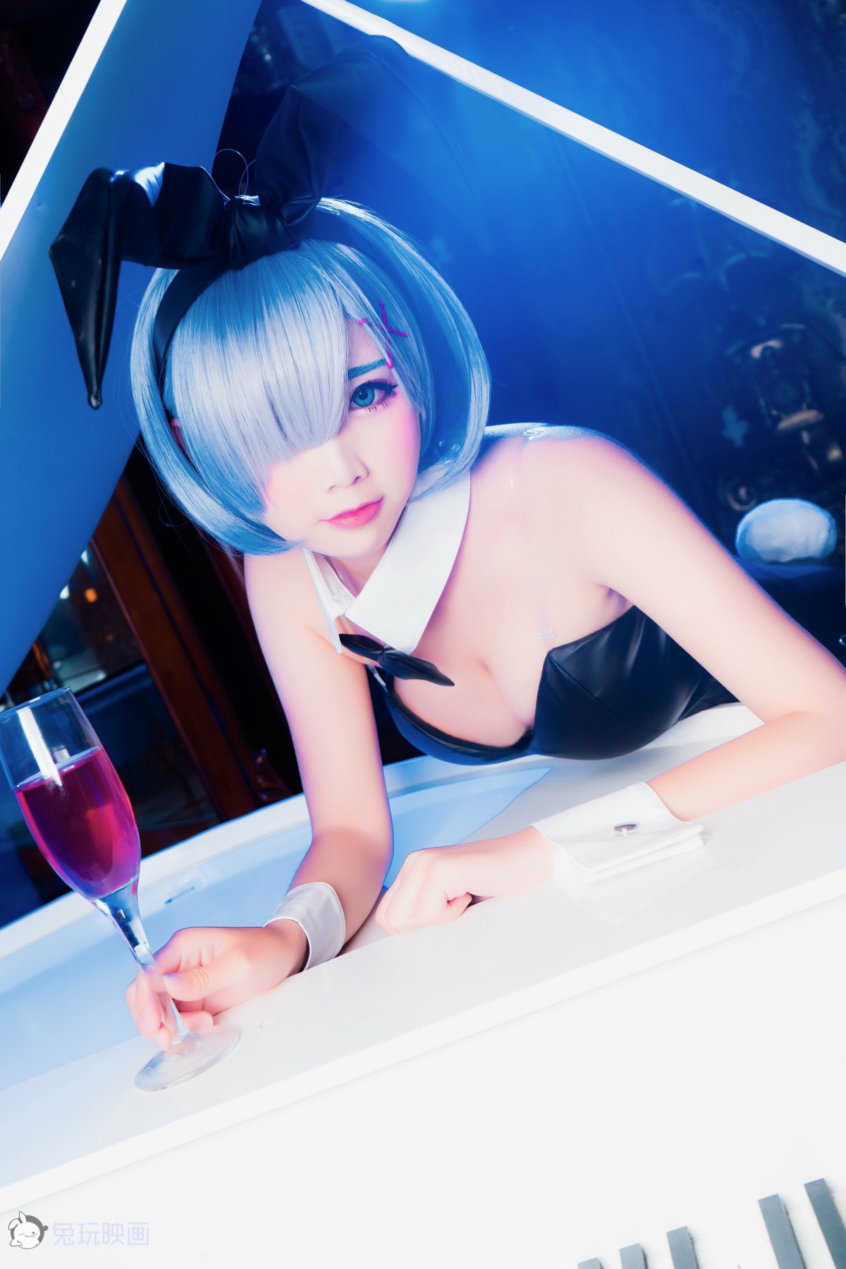 图片[4]-[Cosplay]面饼仙儿 – 兔女郎 – COSPLAY-御萝部落