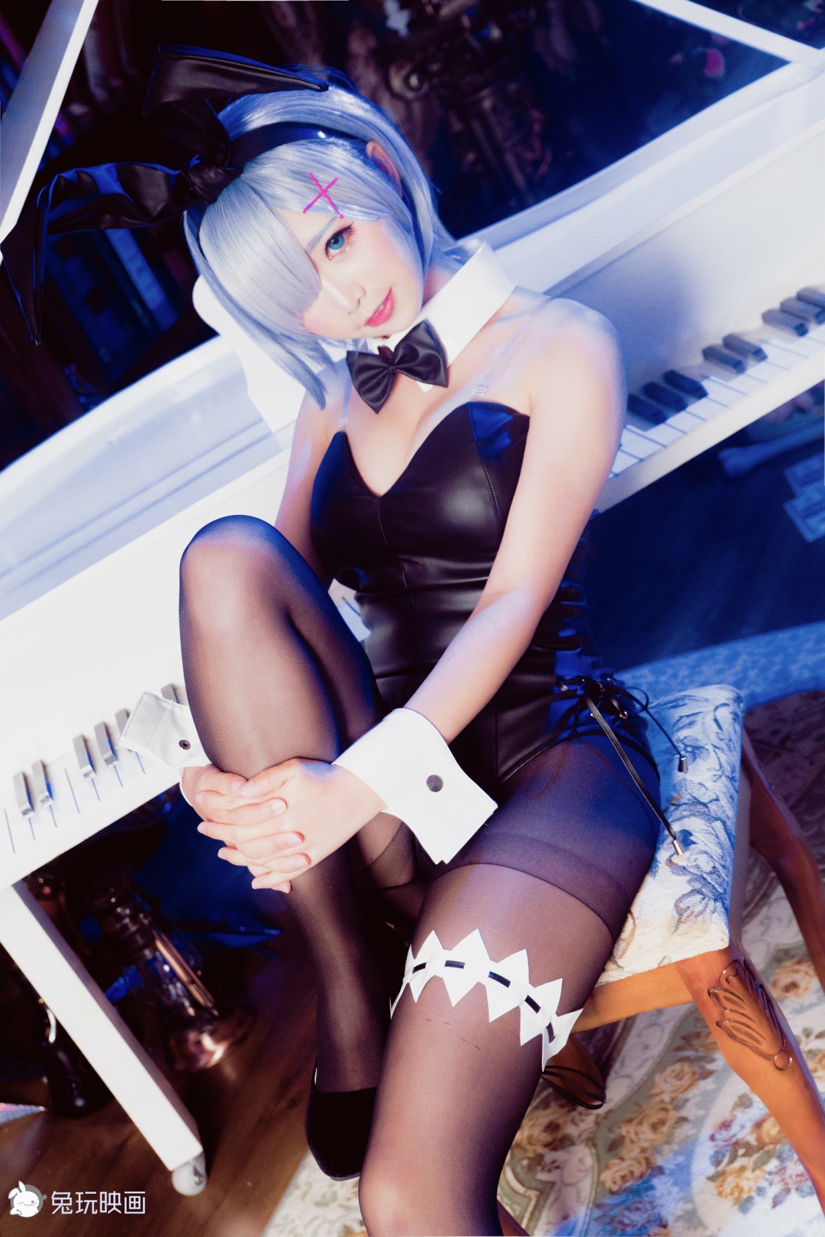 图片[5]-[Cosplay]面饼仙儿 – 兔女郎 – COSPLAY-御萝部落