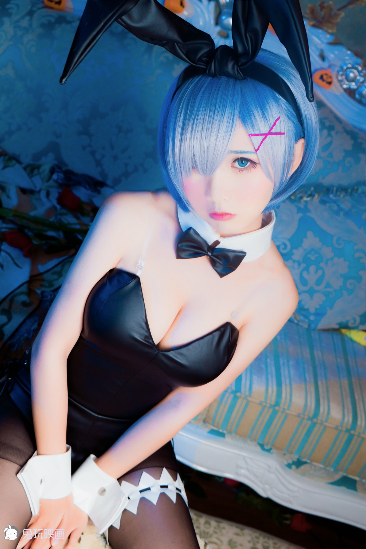 图片[6]-[Cosplay]面饼仙儿 – 兔女郎 – COSPLAY-御萝部落