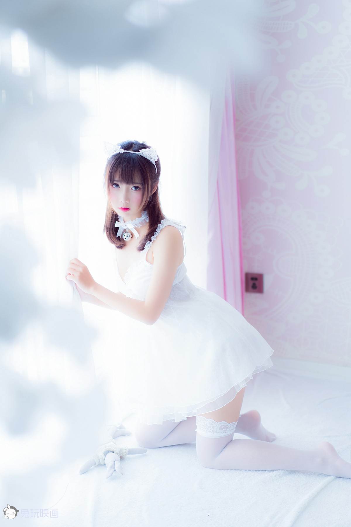 图片[8]-[Cosplay]面饼仙儿 – 吊带睡衣 – COSPLAY-御萝部落