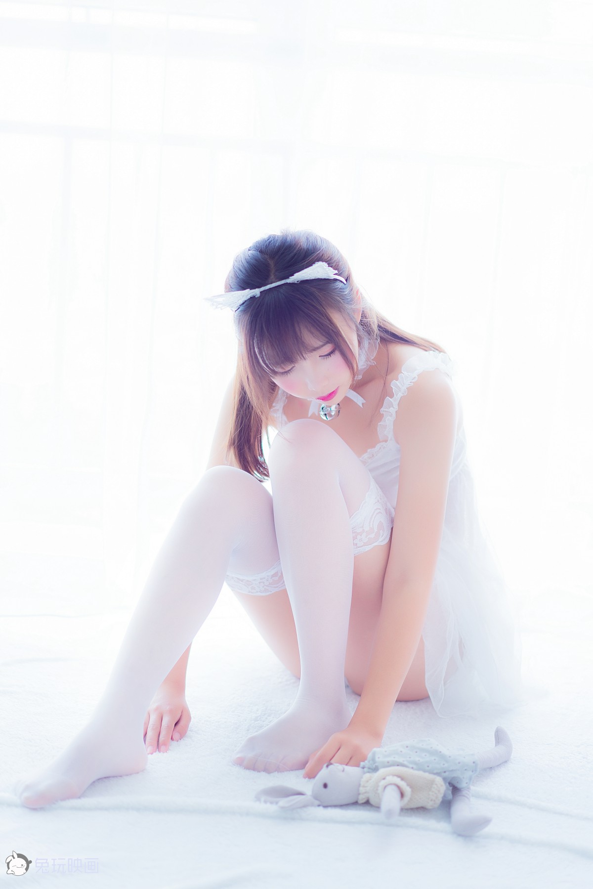 图片[16]-[Cosplay]面饼仙儿 – 吊带睡衣 – COSPLAY-御萝部落