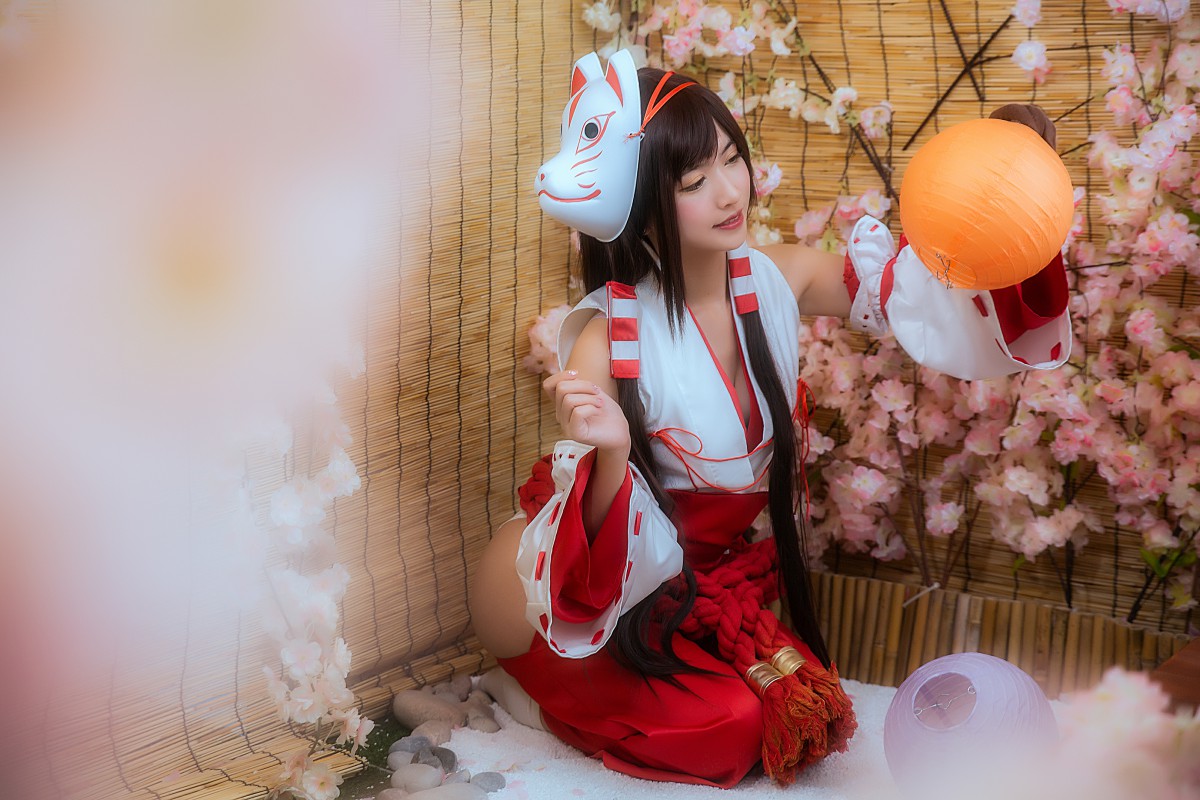 图片[3]-[Cosplay]鳗鱼霏儿 – 巫女 – COSPLAY-御萝部落