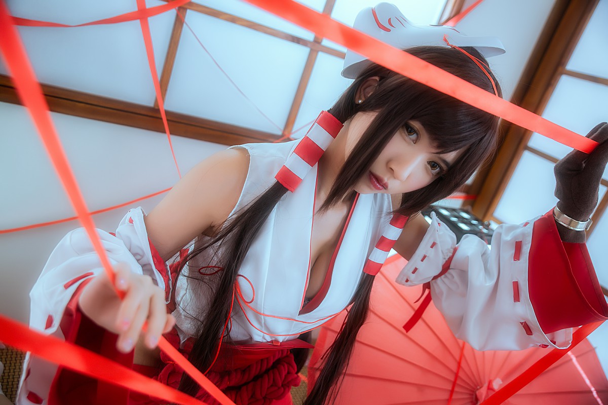 图片[7]-[Cosplay]鳗鱼霏儿 – 巫女 – COSPLAY-御萝部落