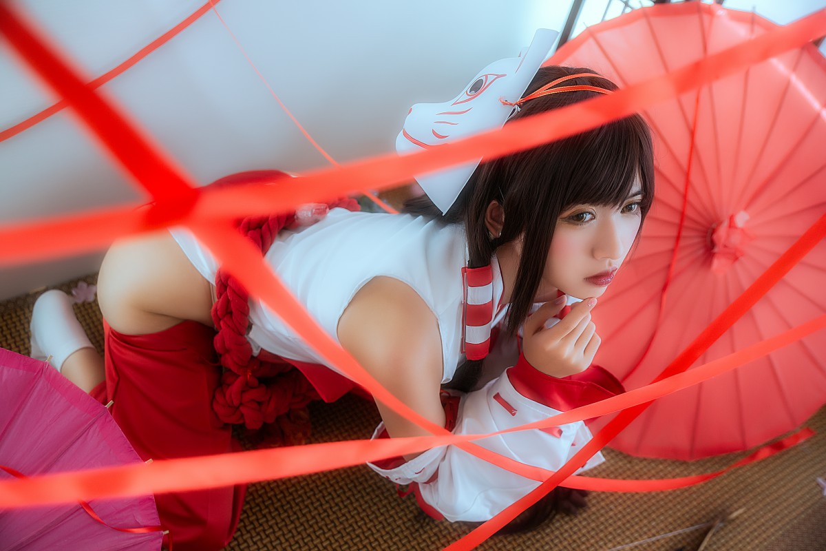 图片[8]-[Cosplay]鳗鱼霏儿 – 巫女 – COSPLAY-御萝部落