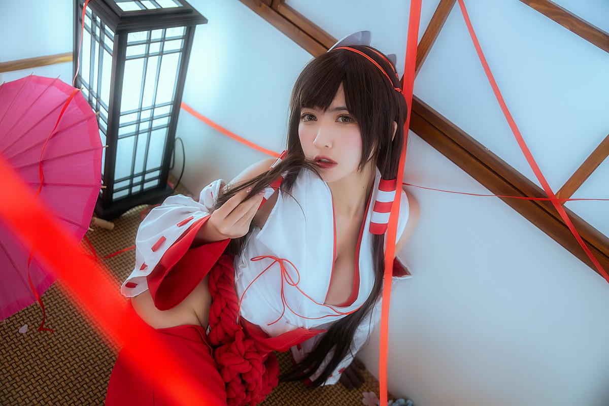 图片[9]-[Cosplay]鳗鱼霏儿 – 巫女 – COSPLAY-御萝部落