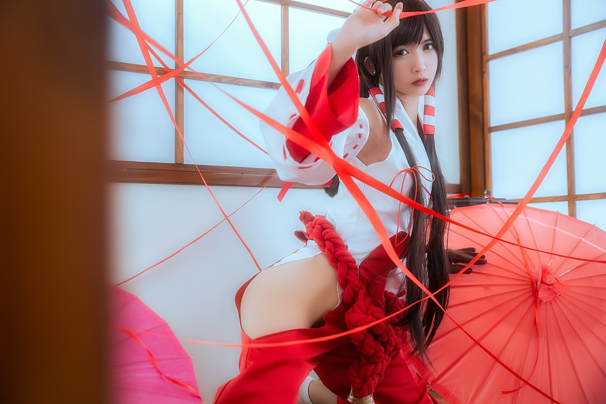 图片[10]-[Cosplay]鳗鱼霏儿 – 巫女 – COSPLAY-御萝部落