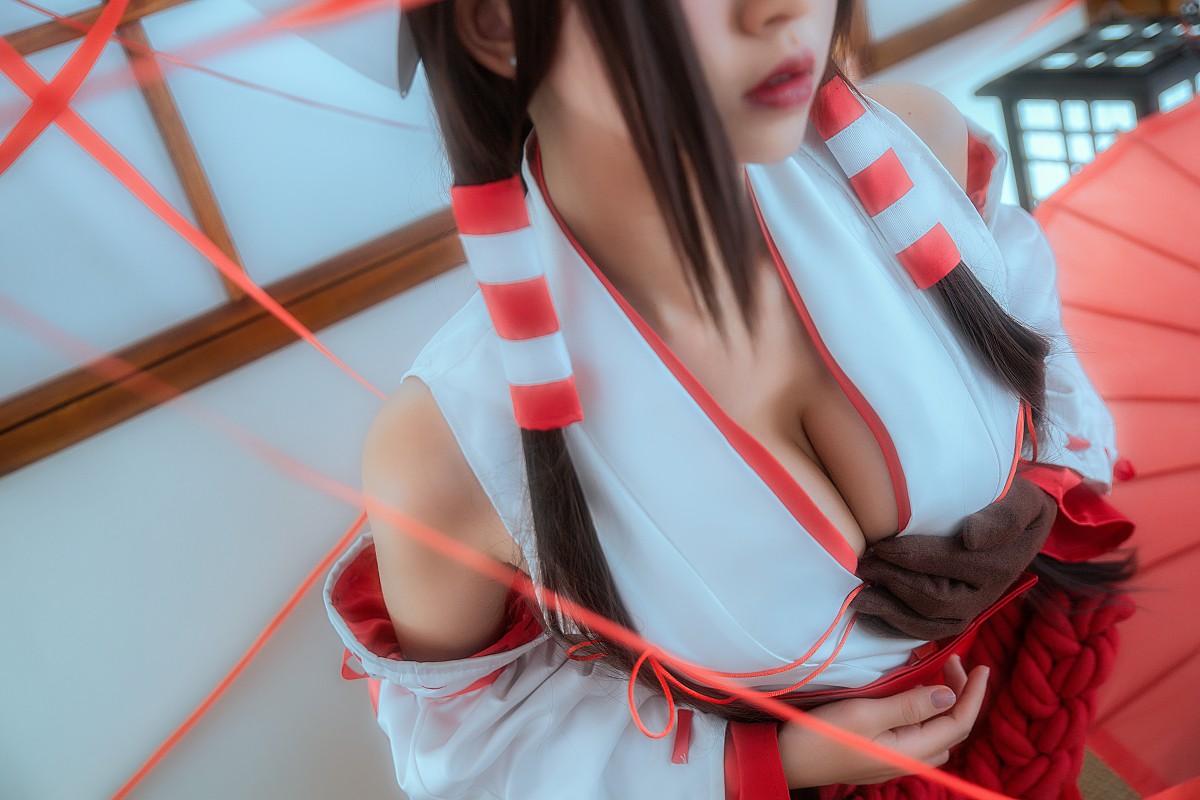 图片[17]-[Cosplay]鳗鱼霏儿 – 巫女 – COSPLAY-御萝部落