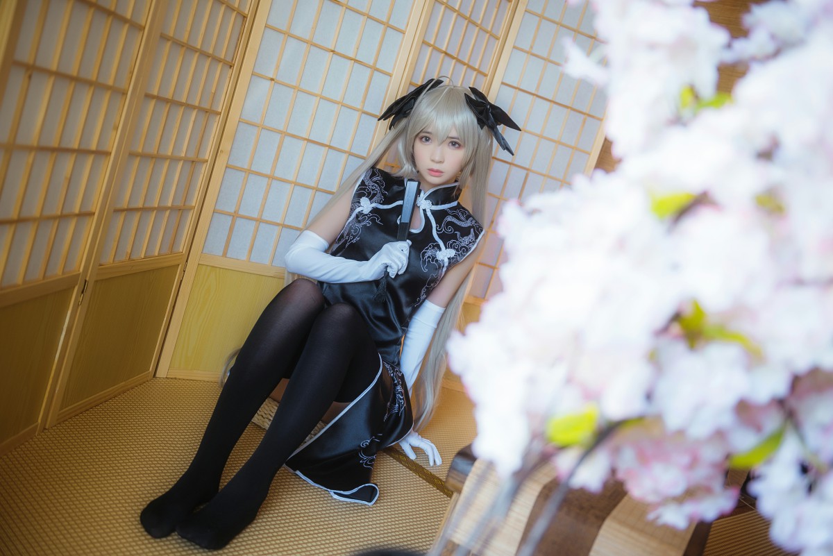 疯猫ss -穹妹旗袍 – COSPLAY-御萝部落