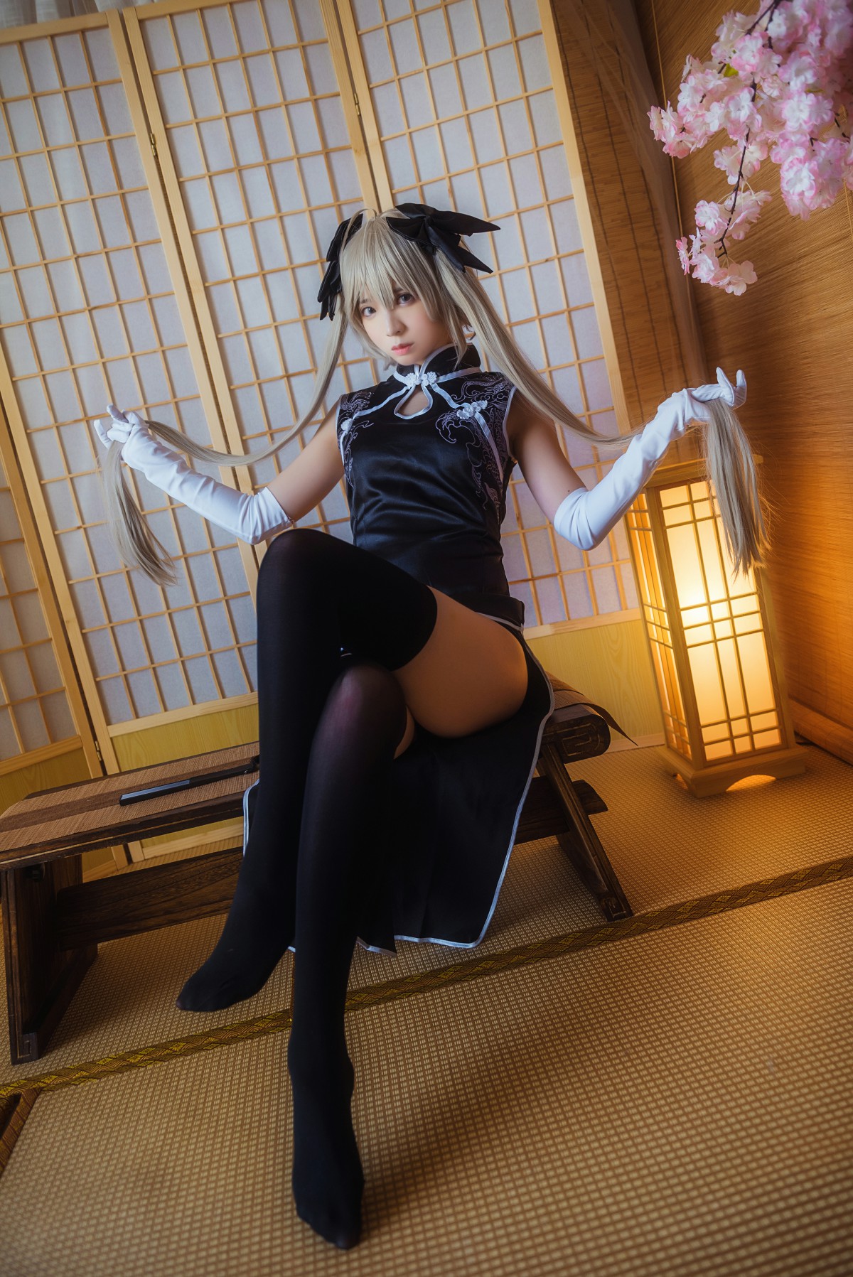 图片[15]-疯猫ss -穹妹旗袍 – COSPLAY-御萝部落