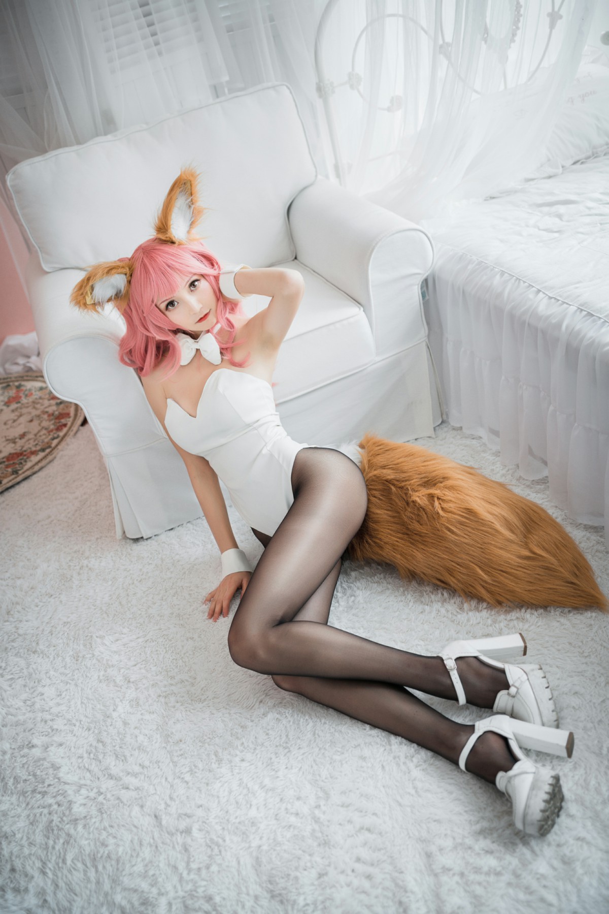 图片[3]-[Cosplay]玉藻兔女郎 – COSPLAY-御萝部落