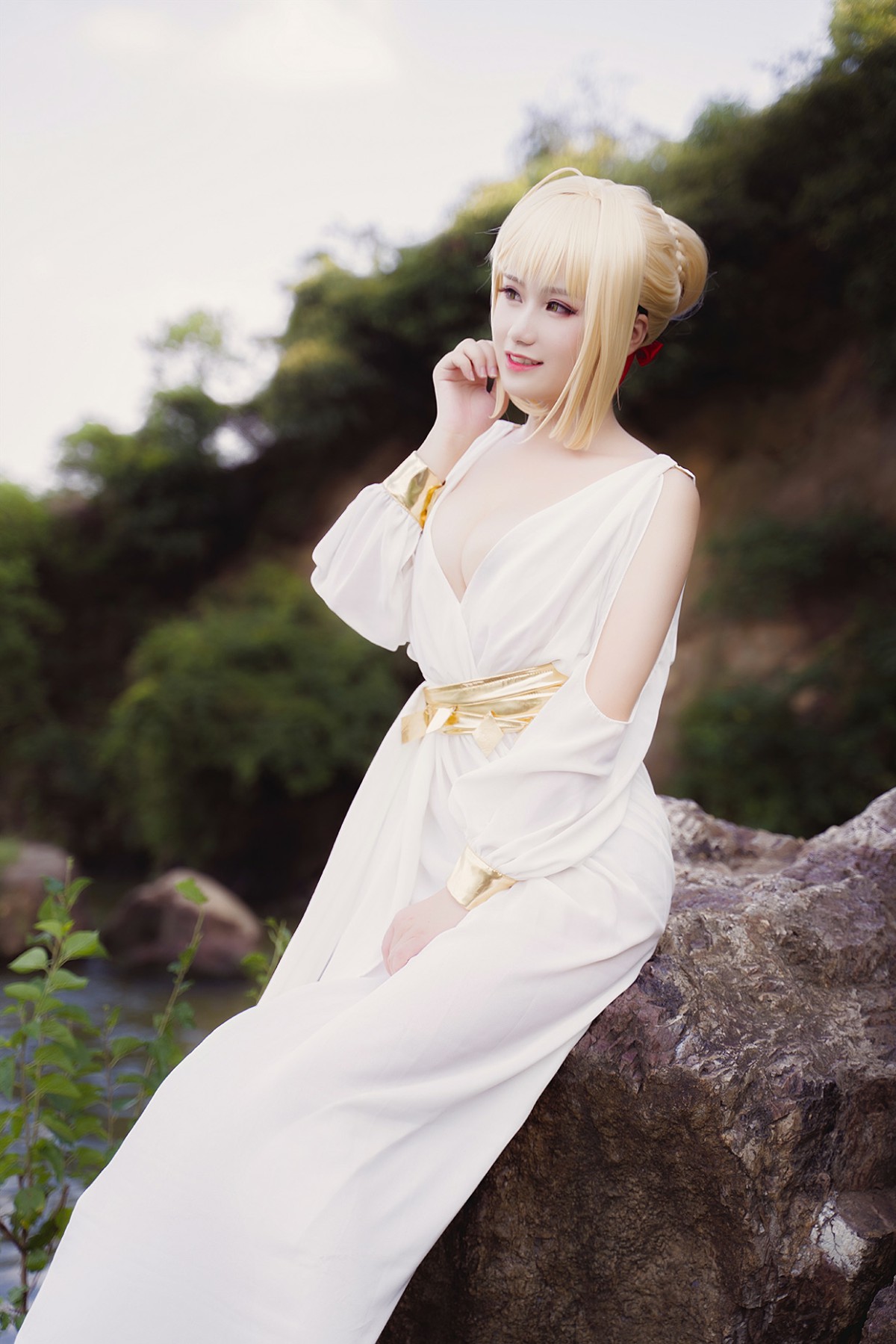 图片[36]-甜美女神 白裙飘逸难以抵挡的诱惑 – COSPLAY-御萝部落