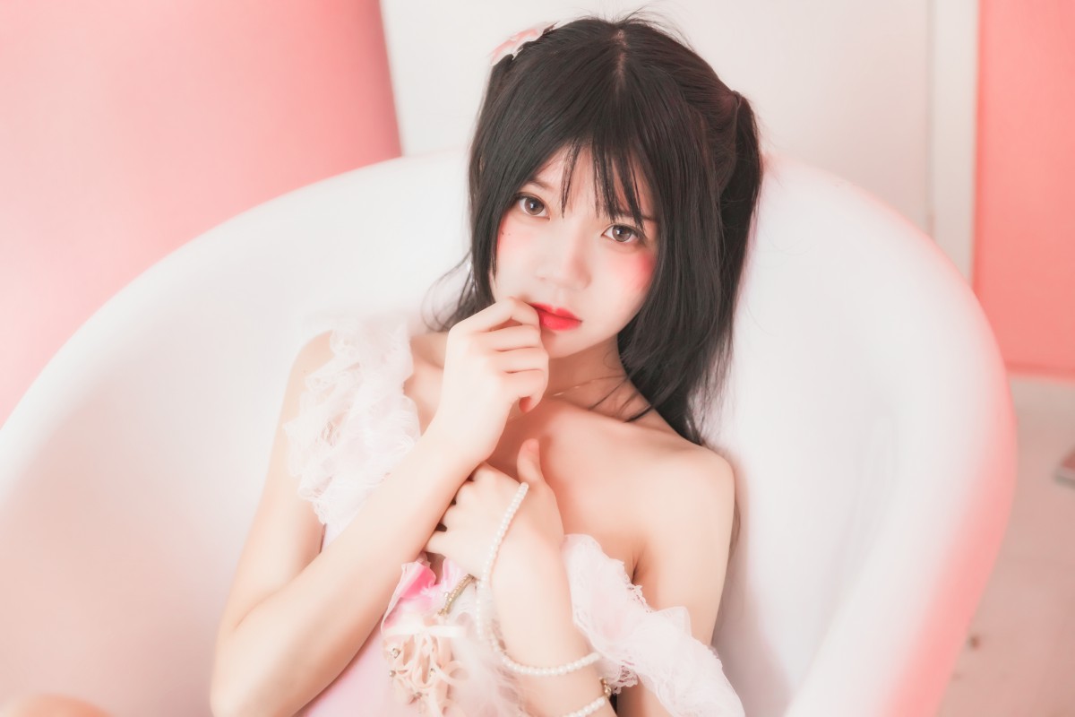 图片[15]-萝莉风COS 桜桃喵 –粉色浴缸 – COSPLAY-御萝部落