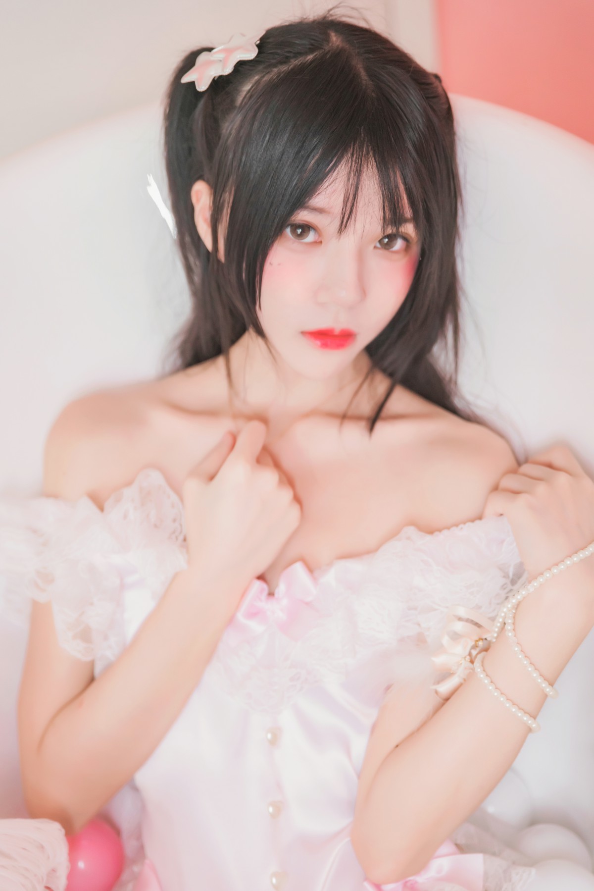 图片[12]-萝莉风COS 桜桃喵 –粉色浴缸 – COSPLAY-御萝部落